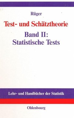 Test- und Schätztheorie - Rüger, Bernhard