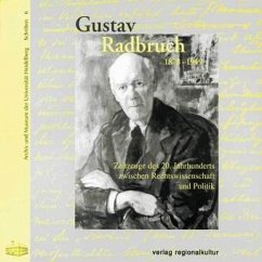 Cover Gustav Radbruch 1878-1949