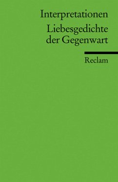 Liebesgedichte der Gegenwart - Gnüg, Hiltrud (Hrsg.)
