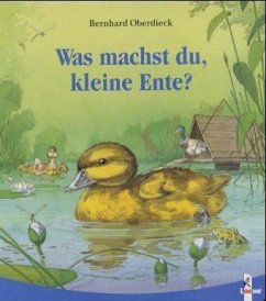 Was machst du, kleine Ente?