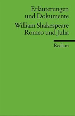 William Shakespeare 'Romeo und Julia' - Shakespeare, William