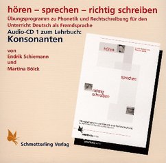 Cover Konsonanten / Hören - sprechen - richtig schreiben