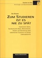 Cover Zum Studieren ist es nie zu spät