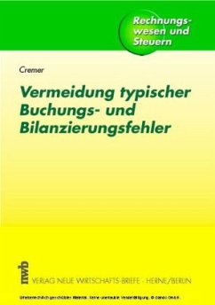 Cover Vermeidung typischer Buchungs- und Bilanzierungsfehler