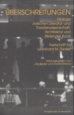 Überschreitungen - Sader, Jörg / Wörner, Anette (Hgg.)