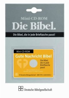 Cover Die Bibel, Gute Nachricht Bibel, 1 Mini-CD-ROM