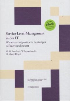 Service-Level-Management in der IT, m. CD-ROM - Bernhard, Martin G. / Lewandowski, Winfried / Mann, Hartmut (Hgg.)