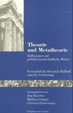 Theorie und Metatheorie - Klawitter, Jörg / Gsänger, Matthias / Zimmermann, Christian (Hgg.)
