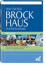 Cover Der große Brockhaus in einem Band, m. CD-ROM