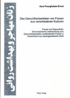 Cover Das Gesundheitserleben von Frauen aus verschiedenen Kulturen