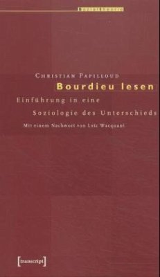 Bourdieu lesen - Papilloud, Christian