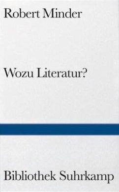 Wozu Literatur? - Minder, Robert