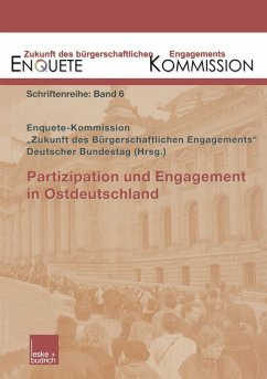 Partizipation und Engagement in Ostdeutschland