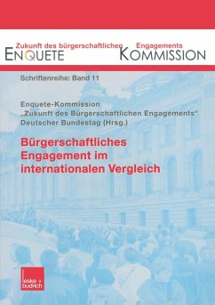Bürgerschaftliches Engagement im internationalen Vergleich - Enquete-Kommission (Hrsg.)