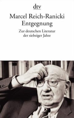 Entgegnung - Reich-Ranicki, Marcel