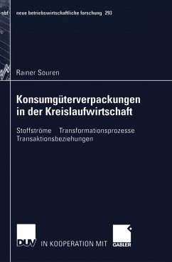 Konsumgüterverpackungen in der Kreislaufwirtschaft - Souren, Rainer