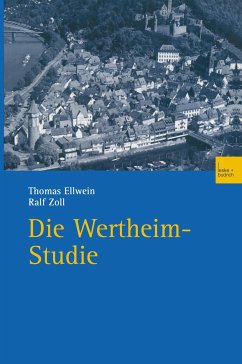 Die Wertheim-Studie - Zoll, Ralf;Ellwein, Thomas