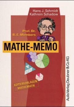 Prof. Dr. R. E. Member's Mathe-Memo