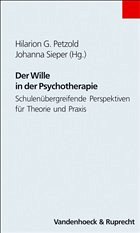 Tiefenpsychologische und humanistische Verfahren / Der Wille in der Psychotherapie 1