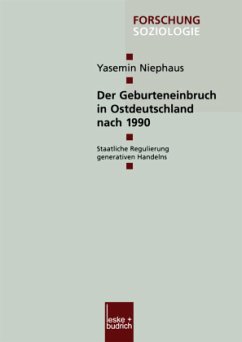 Der Geburteneinbruch in Ostdeutschland nach 1990 - Niephaus, Yasemin