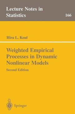 Weighted Empirical Processes in Dynamic Nonlinear Models - Koul, Hira L.