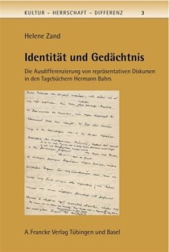 Identität und Gedächtnis - Zand, Helene