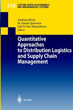 Quantitative Approaches to Distribution Logistics and Supply Chain Management - Klose, Andreas