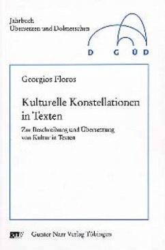 Cover Kulturelle Konstellationen in Texten