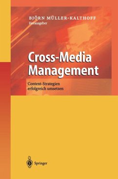 Cross-Media Management - Müller-Kalthoff, Björn (Hrsg.)