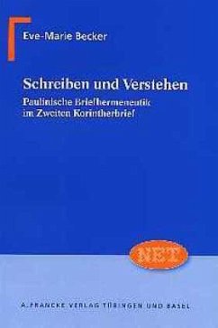 Schreiben und Verstehen - Becker, Eve-Marie