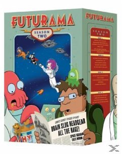 Futurama, Season Two, 4 DVDs