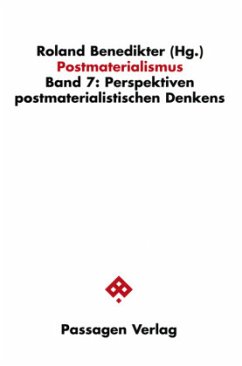 Perspektiven des postmaterialistischen Denken