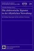 Die elektronische Signatur in der öffentlichen Verwaltung