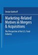 Marketing-Related Motives in Mergers &... - Bild 1