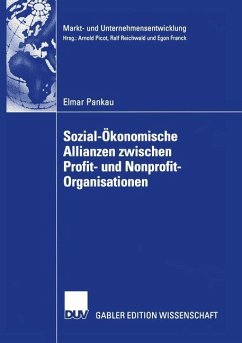 Sozial-Ökonomische Allianzen zwischen Profit- und Nonprofit-Organisationen - Pankau, Elmar