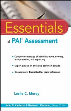 Essentials of PAI Assessment - Morey, Leslie C.