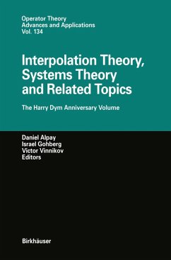 Interpolation Theory, Systems Theory and Related Topics - Alpay, D. / Gohberg, I. / Vinnikov, V. (eds.)