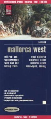 Reise Know-How Landkarte Mallorca West. West Mallorca. Majorque, ouest. Mallorca oeste