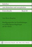 Beteiligungsrechte bei Entscheidungen zu stoffbezogenen Regelungen auf EU-Ebene