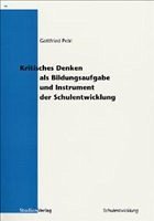 Cover Kritisches Denken als Bildungsaufgabe und Instrument der Schulentwicklung