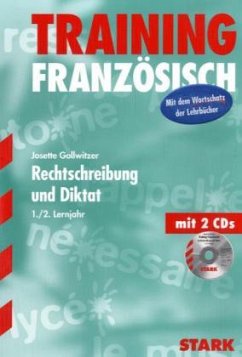 Training - Französisch Rechtschreibung und Diktat 1./2. Lernjahr CD - Gollwitzer, Josette