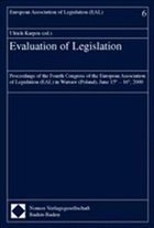 Cover Evaluation of Legislation