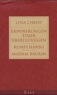 Cover Erinnerungen einer Überflüssigen. Madam Bäurin. Rumplhanni