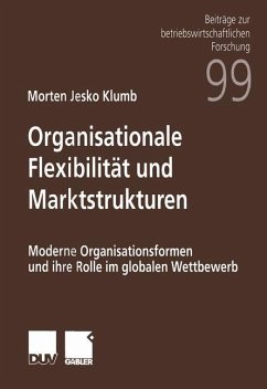 Organisationale Flexibilität und Marktstrukturen - Klumb, Morten J.