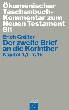 Der zweite Brief an die Korinther - Gräßer, Erich