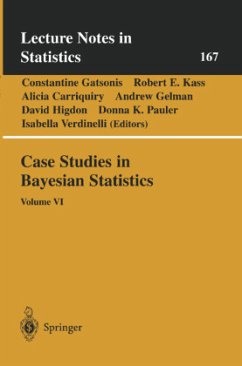 Case Studies in Bayesian Statistics - Gatsonis, Constantine / Carriquiry, Alicia / Gelman, Andrew / Higdon, D. (eds.)