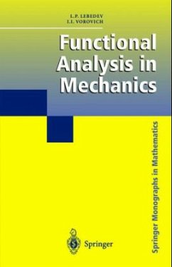 Functional Analysis in Mechanics - Lebedev, L. P.