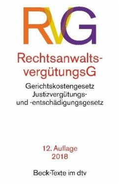 Rechtsanwaltsvergütungsgesetz (RVG) - Einleitung von Mayer, Hans-Jochem