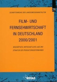 Film- und Fernsehwirtschaft in Deutschland 2000/2001