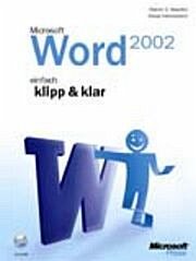 Microsoft Word 2002, m. CD-ROM - Fahnenstich, Klaus; Haselier, Rainer G.